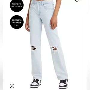 Levi Low Pro Straight Denim Jeans